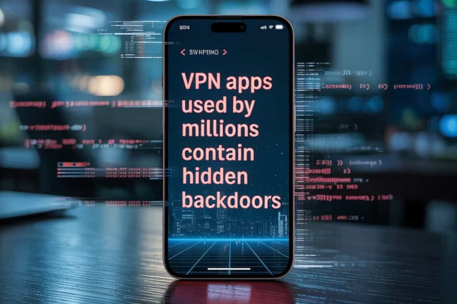 VPN приложения содержат скрытые бэкдоры