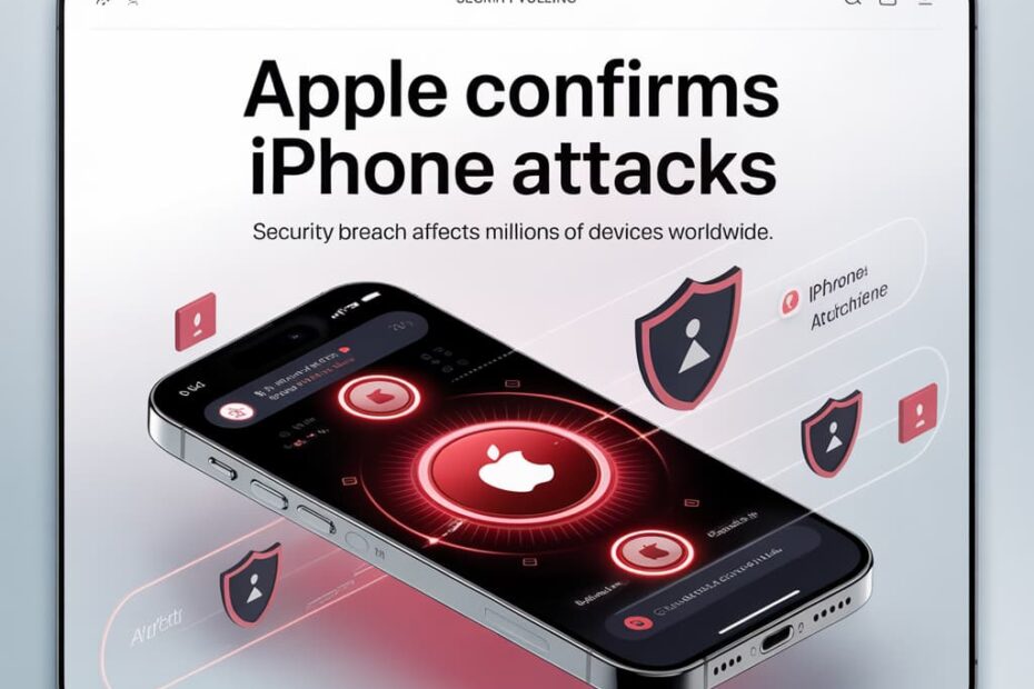 Apple подтвердил атаки на iPhone